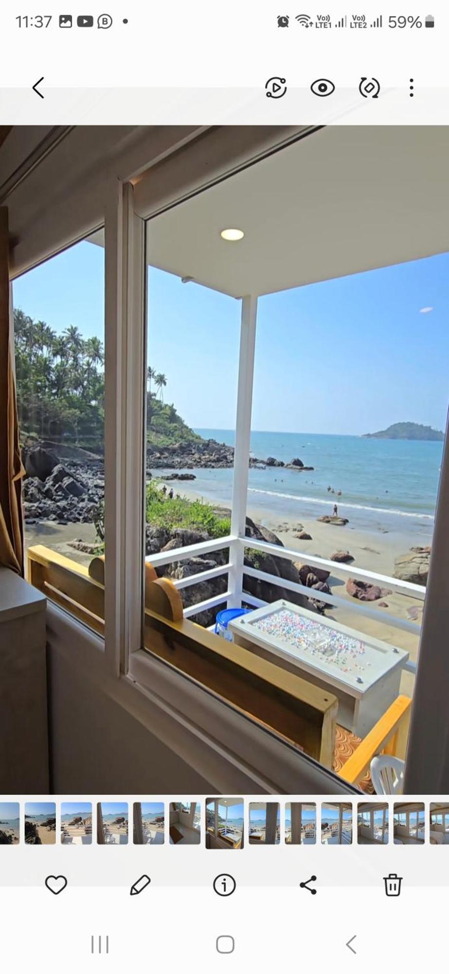 Pacific Sunset View Palolem Otel Dış mekan fotoğraf